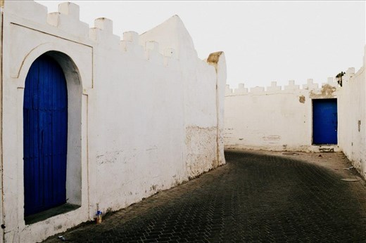 Gir-Lmdayn, the road to the old medina in Tiznit
