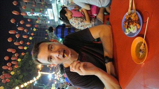 Mmmmm chicken satay...