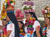 Women dancing and wearing typical dresses  from Mexico during a festivity.: by tlalpan, Views[298]