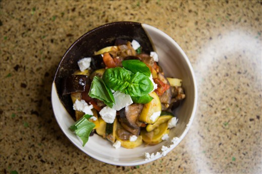 Cheese and fresh basil make everything better