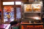 Yolanda Vigil has trouble keeping the shelves stocked at the Palace Market. 