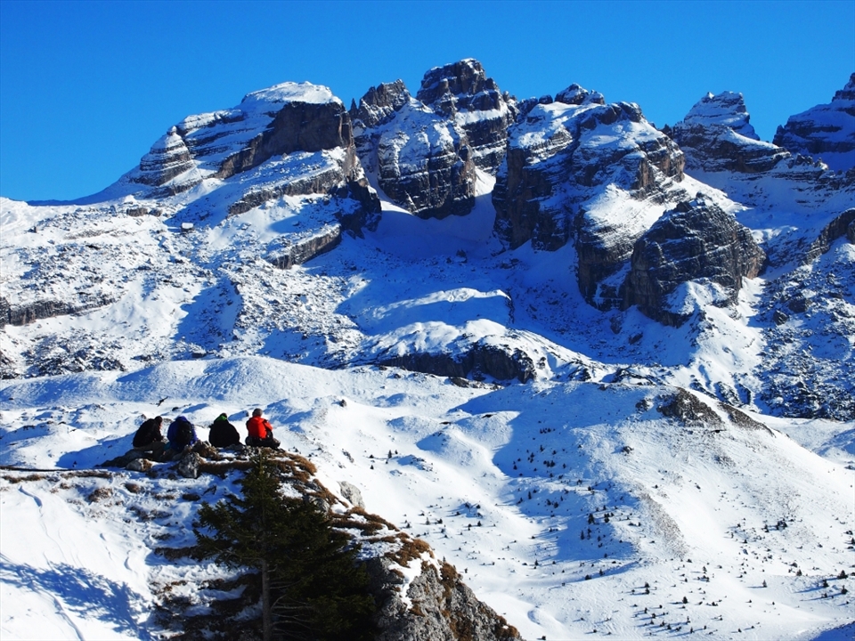 Madonna Di Campiglio, Italy. 

A place of the rarest kind of silence.