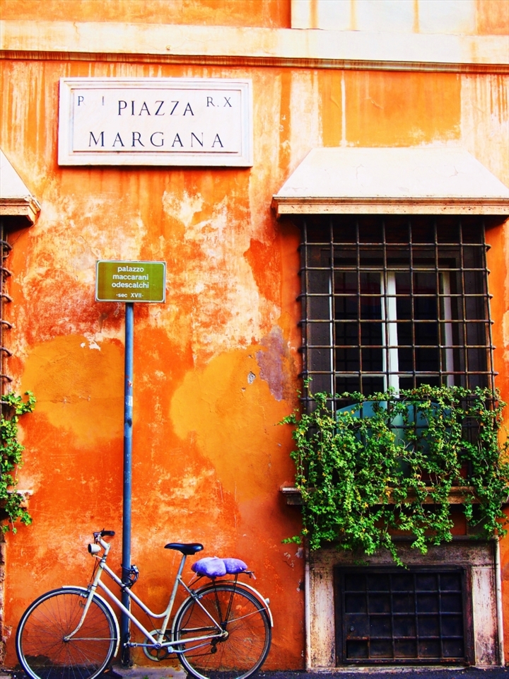 Rome, Italy.

 A bicycle is not a mode of transport, it's simply a more intimate journey.