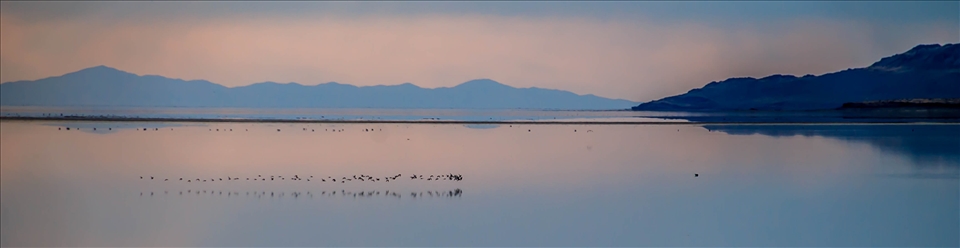 Reflection off Salt Lake