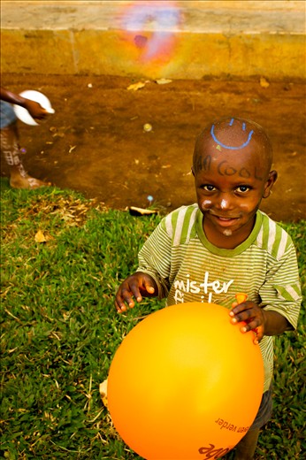 The simplicity of a balloon was enough to entertain and brighten for days.
