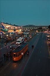 San Francisco, CA  Pier 39 with Bay Bridge in the backgound: by tomszirnis, Views[285]