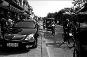 The contrast of new and old forms of transportation down this street of Jinan.: by tomwrightphoto, Views[268]