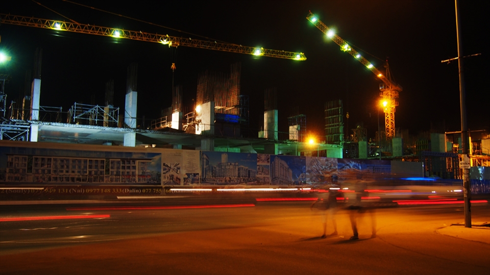 Olympia City, a future huge complex of appartments, offices and shops in PP.