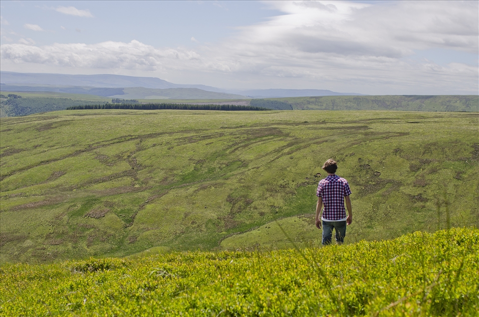 Standing at the edge