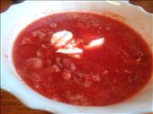 My own plate with a little sour cream: by traditionalborsch, Views[211]