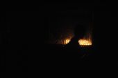 Candles are lit in plenty and additionally suffice as a source of light. : by traffic, Views[371]