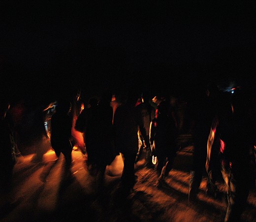 On a holy full moon, Swayambhunath is engulfed by worshipers.