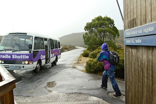 Trekking is the main attraction in Cradle Mountain, Tasmania.