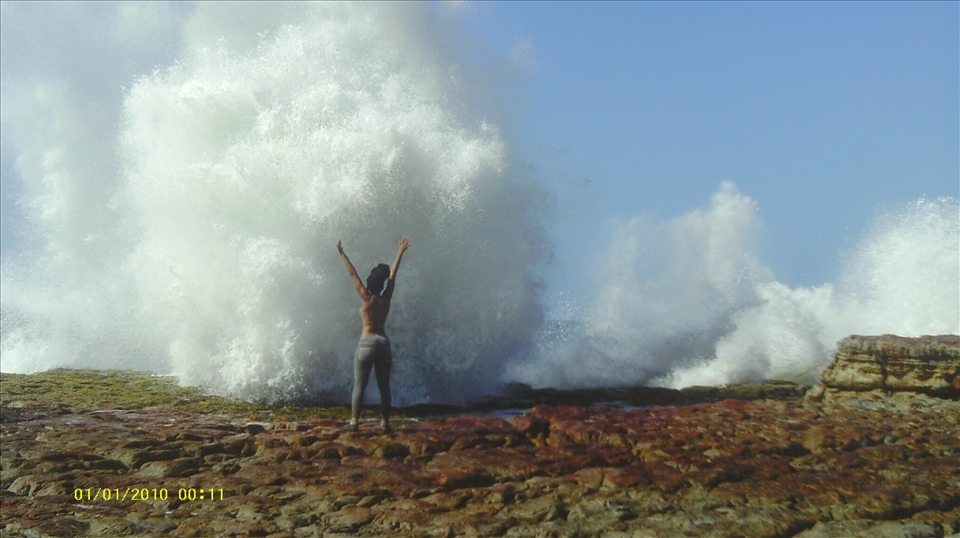 ..she found them and awoke the seas..