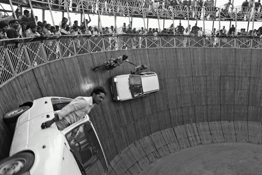 From my series on  well of death riders inspired by 