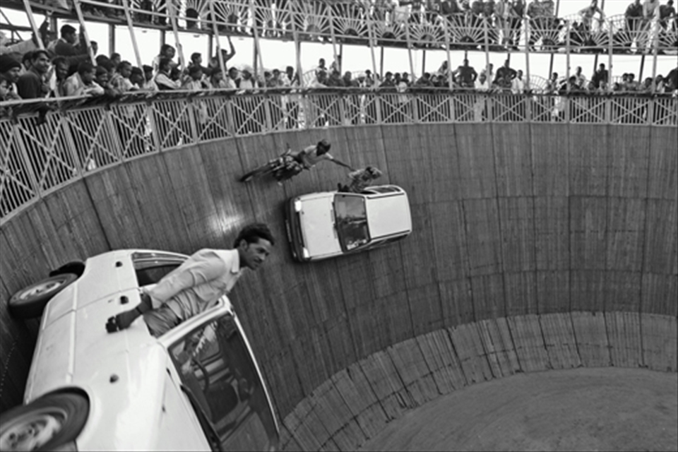 From my series on  well of death riders inspired by 