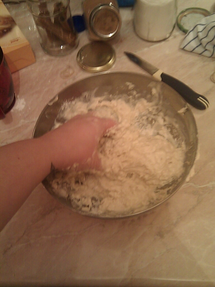 when you are cooking you must get dirty