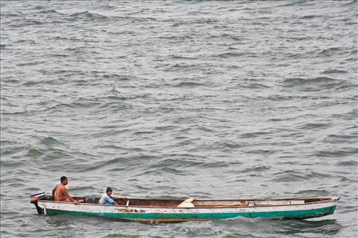 [photo : 'fishermens will began against the waves' ] -  Each person has a different explanation of  the word ‘beautiful’. For me, ‘beautiful’  is  to give something positive and inspire the others,  and I found it  in  this place.