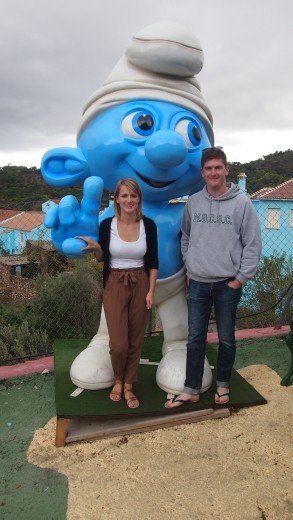 Júzcar the smurf village