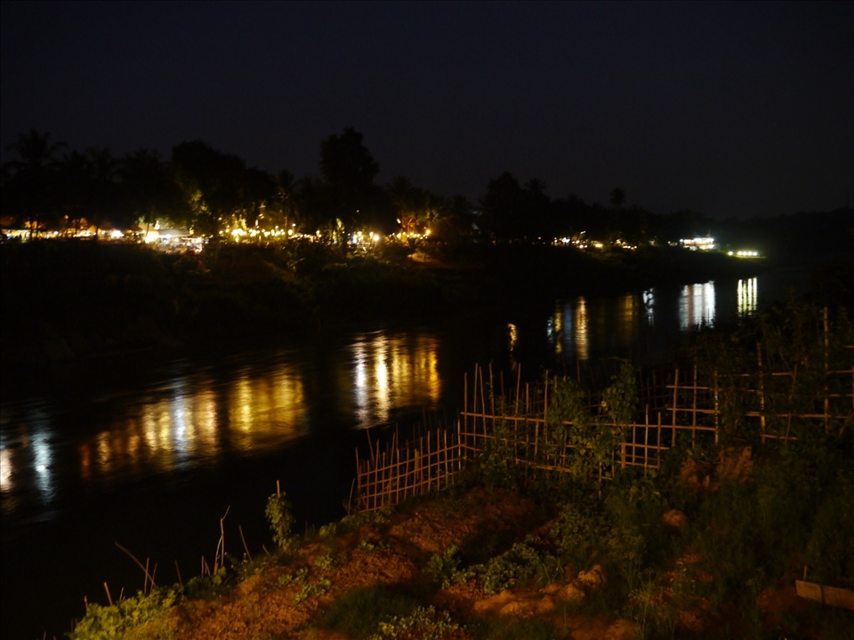 Lao herbs resting in the dark