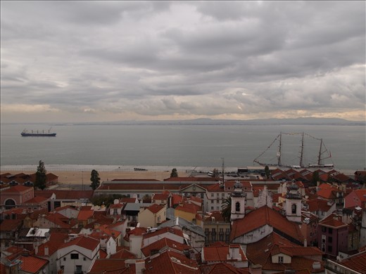 One of the beautiful views (miradouras) of Lisbon