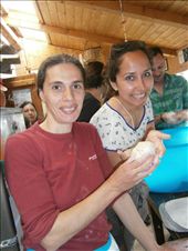 Me and Donatella making dough!: by traveller_anthropologist, Views[317]
