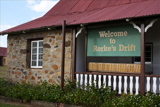 Rorke's Drift, the battlesite for the Zulu's