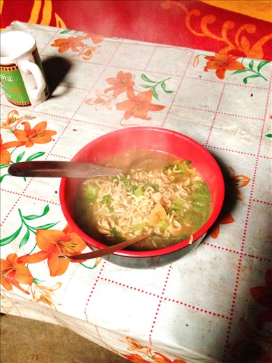 Maggi in the high mountains of North Bengal.