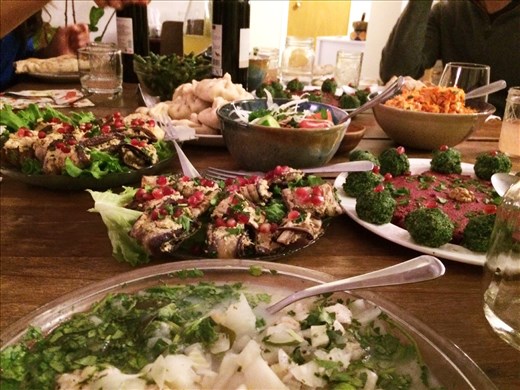 A Georgian supra (feast) in the subarctic! 