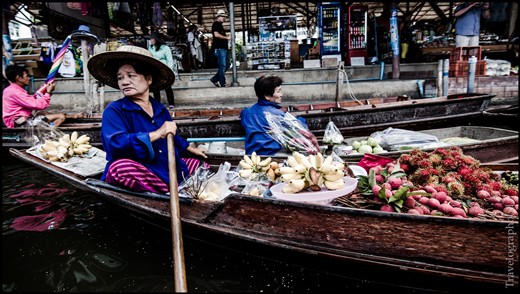 Wishful Eyes at Damnoen Saduak Floating Market
