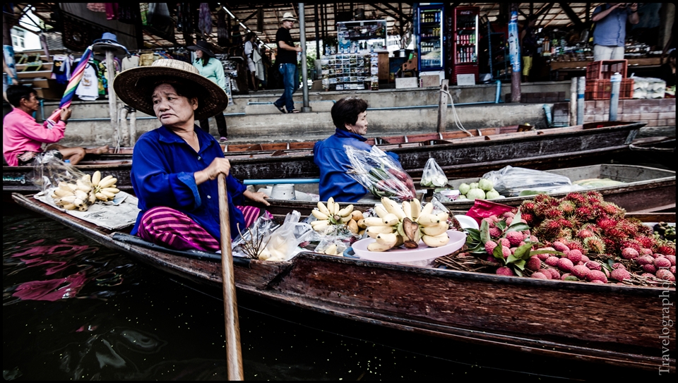 Wishful Eyes at Damnoen Saduak Floating Market