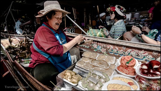 Its my lucky day today at Damnoen Saduak Floating Market