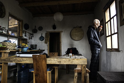 Ken, an American painter, found his home and inspiration in this land