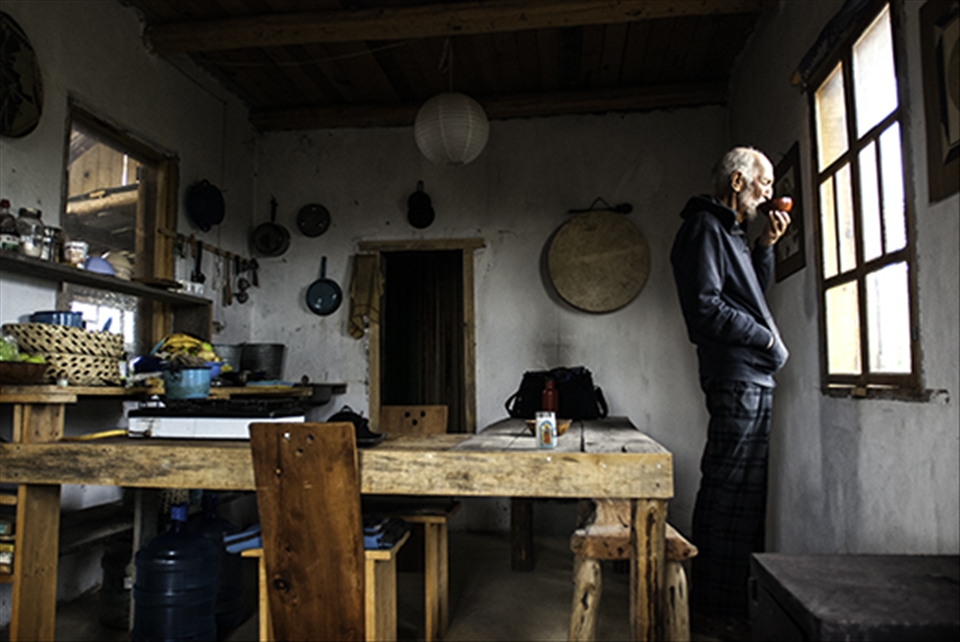 Ken, an American painter, found his home and inspiration in this land