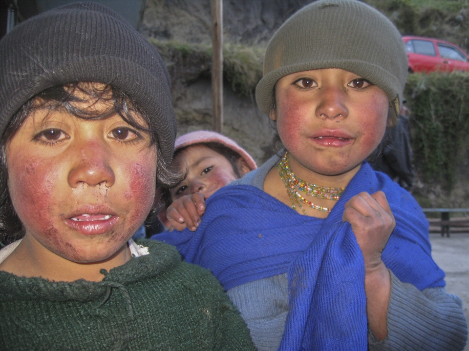 The children of Ganquis have to adapt to the harsh, cold and windy environment