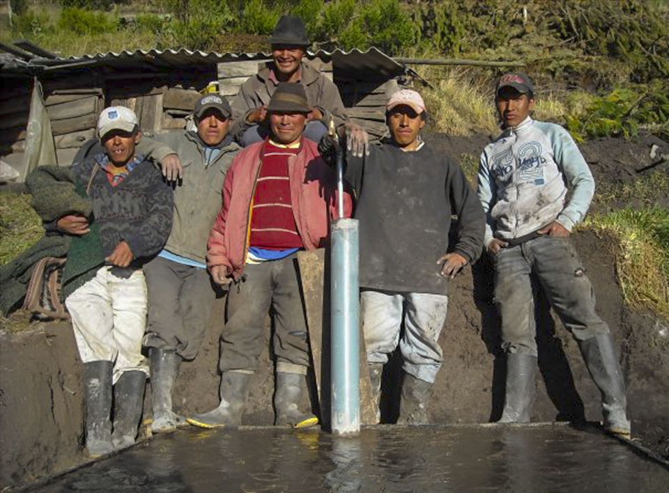 Confidence and happiness from bringing water to the village for the first time