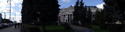 The Main building of the Pushkin Museum