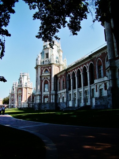 Catherine The Greats Palace at Tsaritsyno Park
