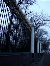 The bronze wall surrounding Gorky Park: by treefrog, Views[224]
