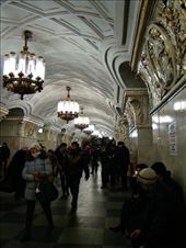 Komsomolskaya metro station in Moscow: by treefrog, Views[2983]