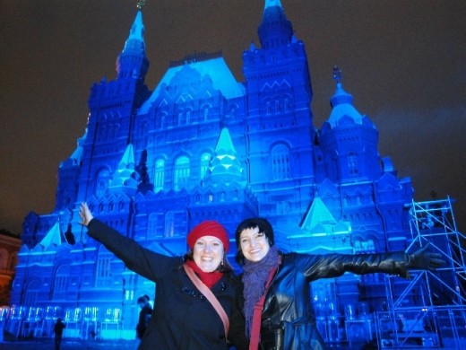 Me and Adel on the Red Square