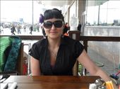 me waiting at the coffee shop just across from the metro: by treefrog, Views[221]