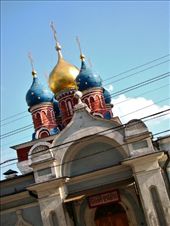 This pretty church with its slender towers and spangled cupolas is typical of the period.: by treefrog, Views[132]