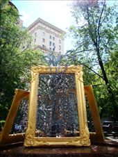 I sat here at this fountain having a coffee before going into the gallery: by treefrog, Views[309]