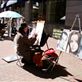 Street artist busy at work Views[140]