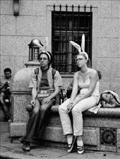 One of the reasons I like to do people watching on Arbatskaya Street: by treefrog, Views[172]