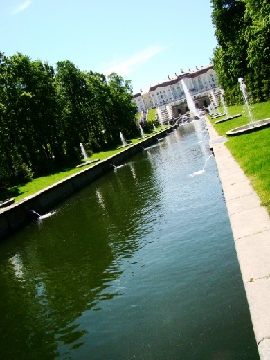 The first glimpse we got of the palace when we arrived