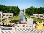 Standing in front of the palace and looking back over the fountains and gardens: by treefrog, Views[159]
