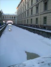 The Neva river in Saint Petersburg frozen solid: by treefrog, Views[397]