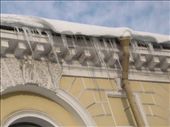 Icycles were hanging from all the gutters and all the building throughout Saint Petersburg: by treefrog, Views[297]